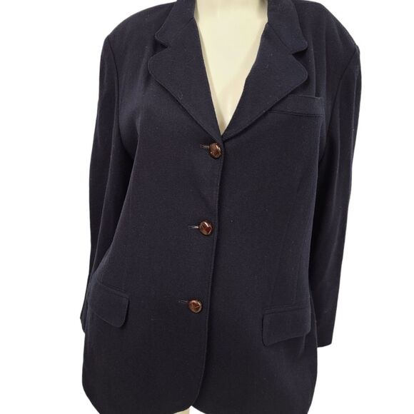 lizsport Jackets & Blazers - Vintage Lizsport Blue Blazer Womens size large